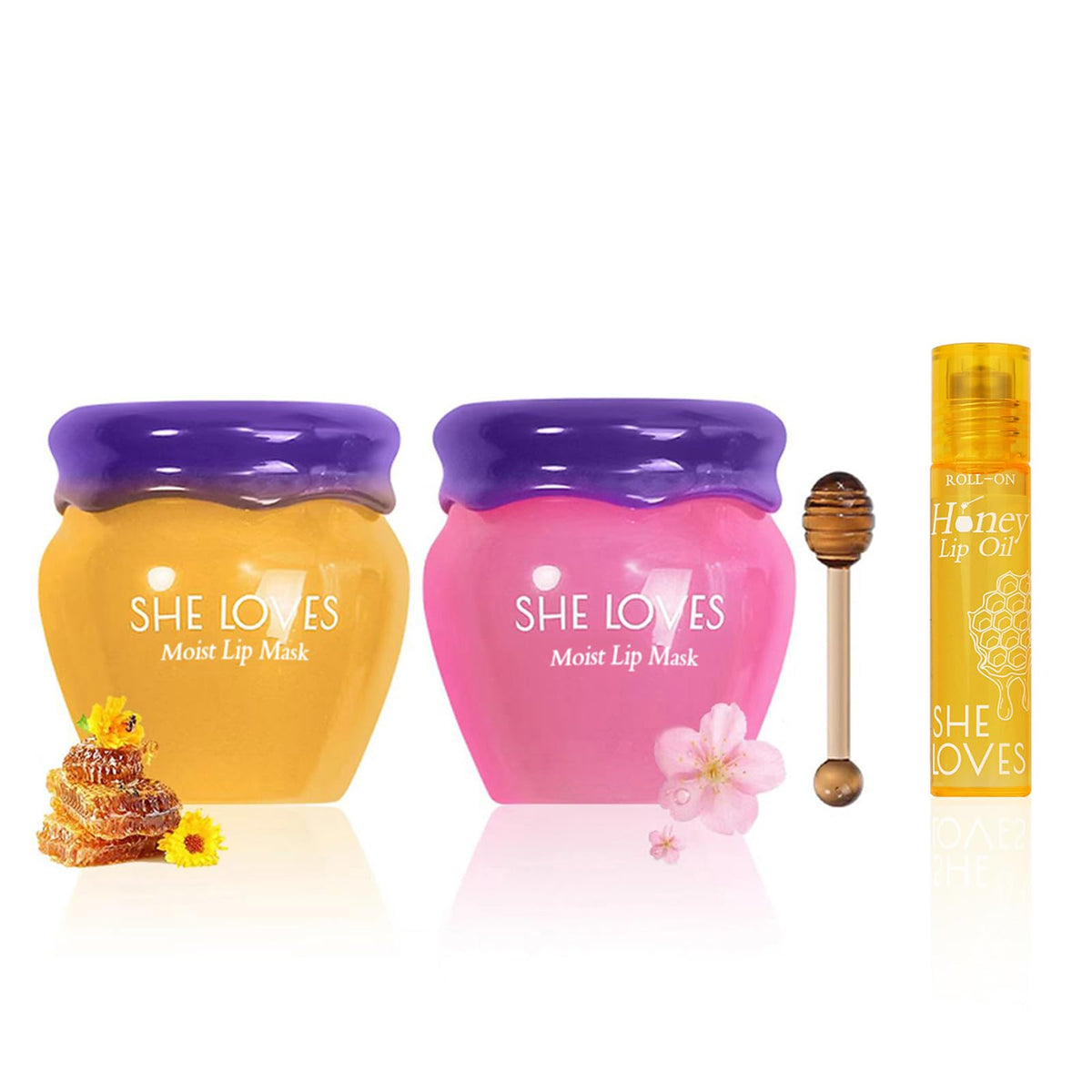 Honey & Sakura Overnight Lip Mask (2 Pack)